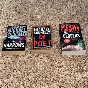 Bundle of 3 Micheal Connelly murder mystery books